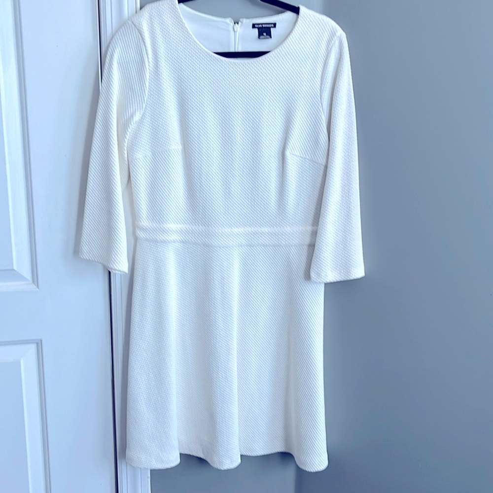 Club Monaco textured fit and flare dress size 10